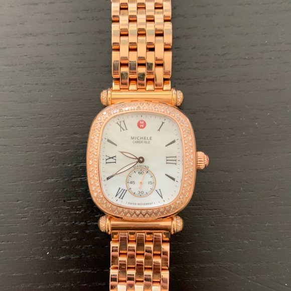 Michele Accessories - Michele Rose Gold Caber Isle
